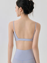 Women's vest, camisole, sports, fitness, yoga, seamless gathering